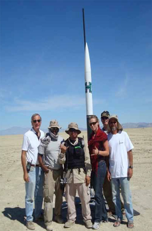 rocket team altho e 2009 ARLISS competition 