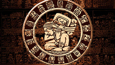 mayan stone design