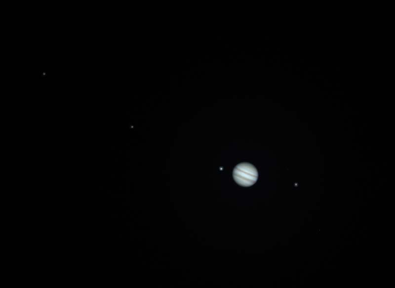 Jupiter with Galilean satellites 2011