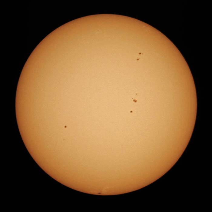 Sunspots 2012